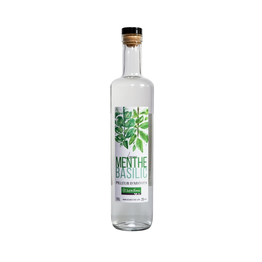 L'émeraude - Liqueur Menthe Basilic