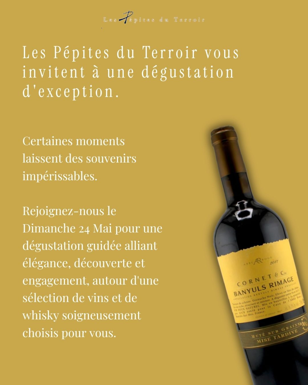 La grande dégustation du 24 mai 2026