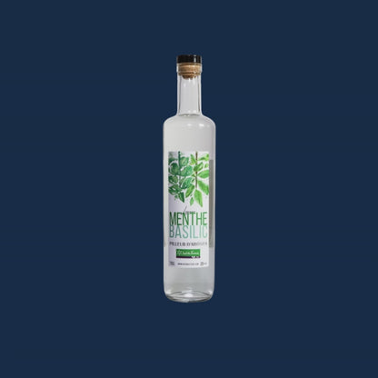 L'émeraude - Liqueur Menthe Basilic